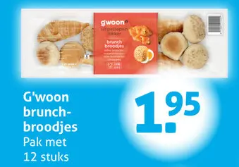 Aanbieding: G'woon brunchbroodjes