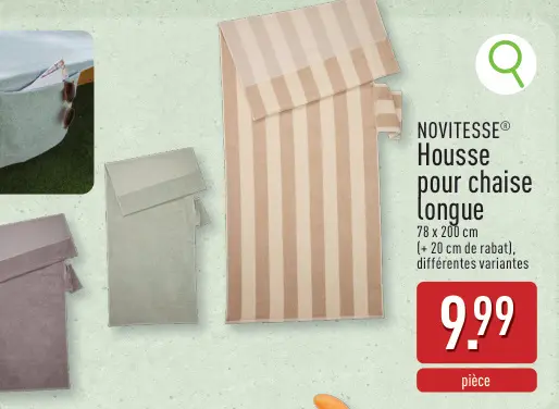 Offre: Housse pour chaise longue
