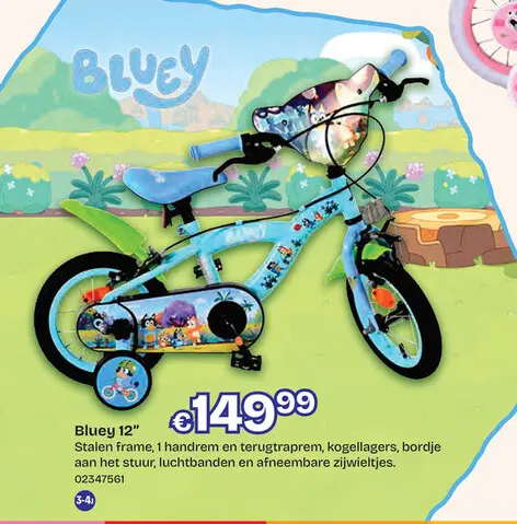 Aanbieding: Bluey 12"
