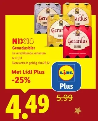 Aanbieding: Gerardus bier