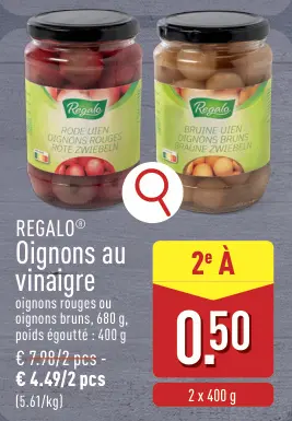 Offre: Oignons au vinaigre
