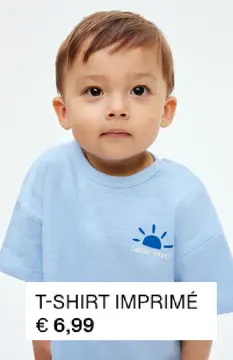 Offre: T-SHIRT IMPRIMÉ
