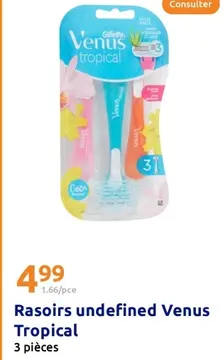 Offre: Rasoirs undefined Venus Tropical