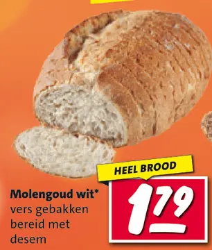 Aanbieding: Molengoud wit