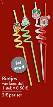 Aanbieding: Rietjes