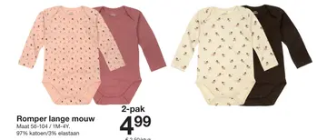 Aanbieding: Romper lange mouw