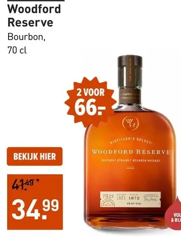 Aanbieding: Woodford Reserve