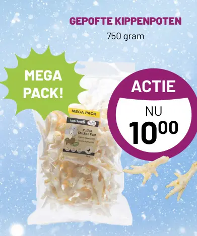 Aanbieding: Gepofte kippenpoten