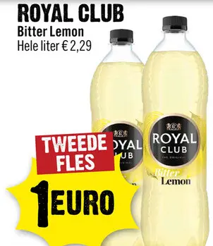 Aanbieding: ROYAL CLUB Bitter Lemon
