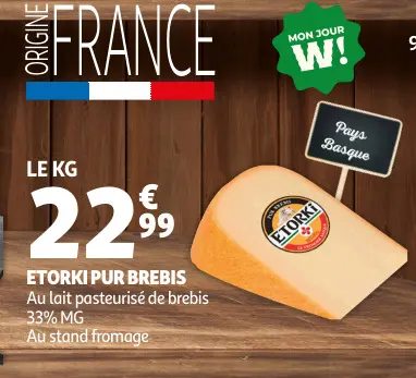 Promotie: Etorki pur brebis