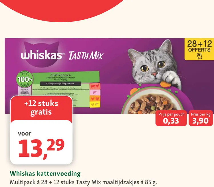 Aanbieding: kattenvoeding Multipack