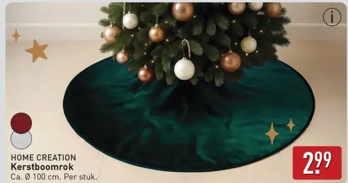 Aanbieding: Kerstboomrok