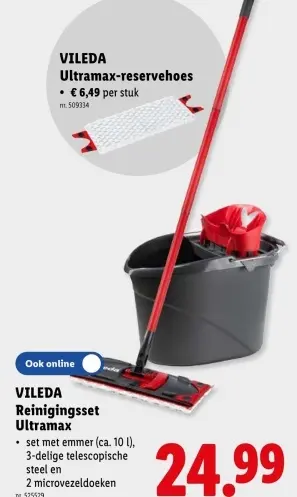 Promotie: VILEDA Reinigingsset Ultramax