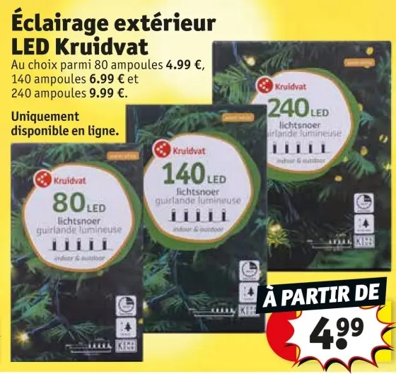 Offre: Éclairage extérieur LED