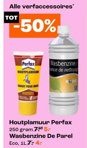 Aanbieding: Houtplamuur Perfax