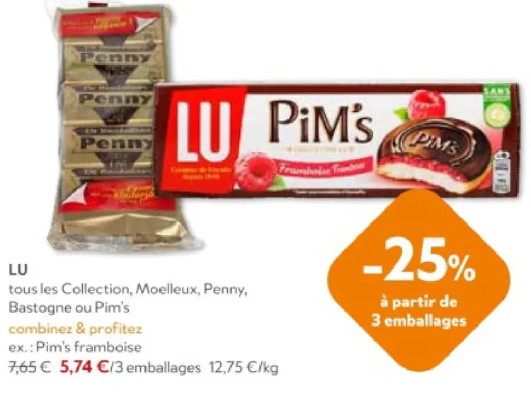 Offre: Collection, Moelleux, Penny, Bastogne ou Pim'