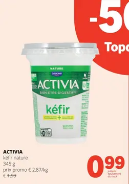 Offre: ACTIVIA kéfir nature