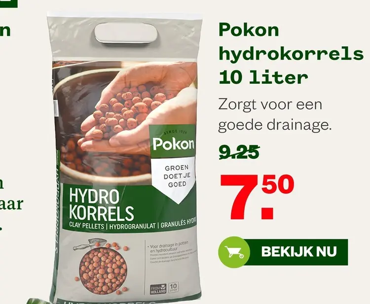 Aanbieding: Pokon hydrokorrels