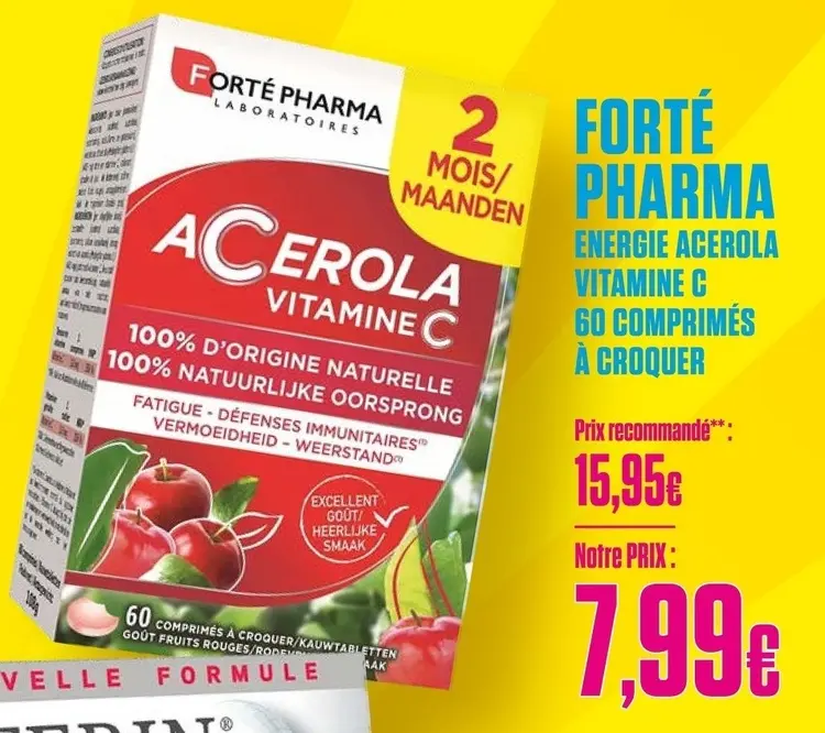 Offre: Energie Acerola Vitamine C