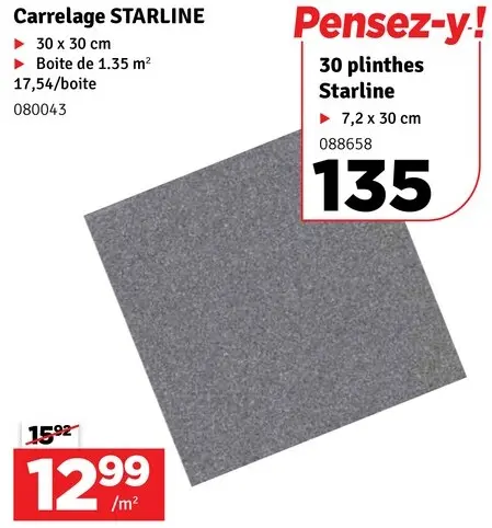 Offre: Carrelage