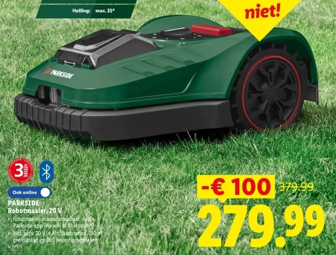 Promotie: Robotmaaier