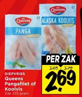Aanbieding: Pangafilet of Koolvis