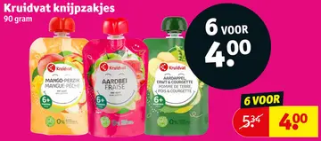 Aanbieding: Knijpzakjes