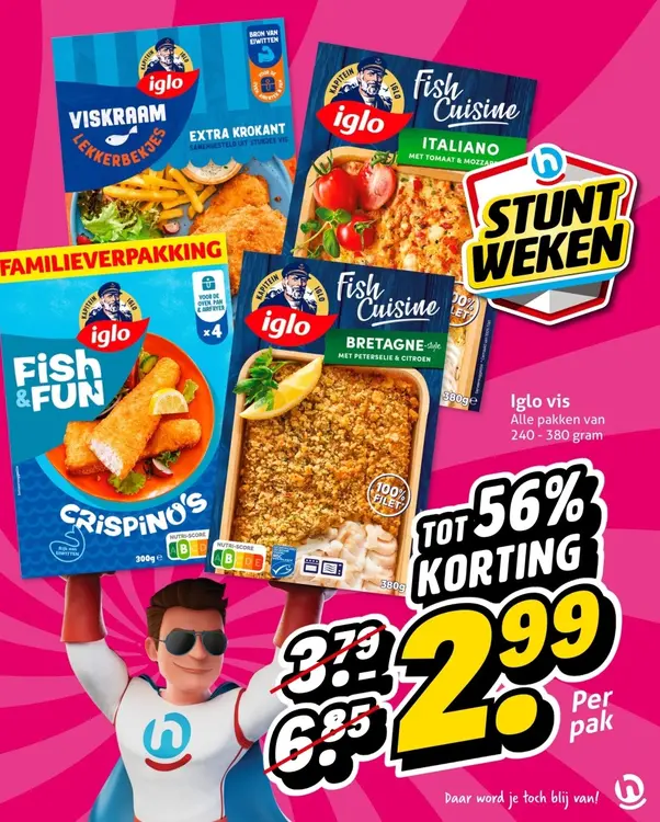 Aanbieding: Iglo vis