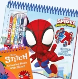 Aanbieding: Marvel Spidey Amazing Friends Colouring Block