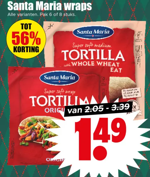 Aanbieding: wraps