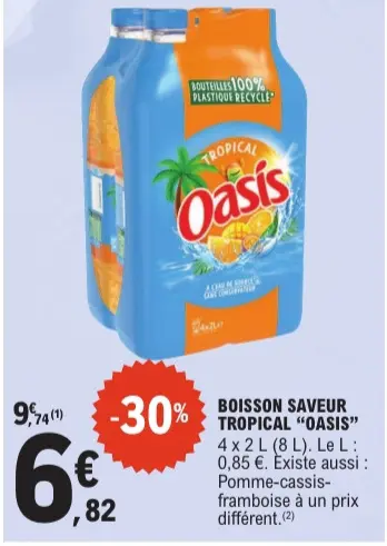 Aanbieding: Boisson saveur tropical