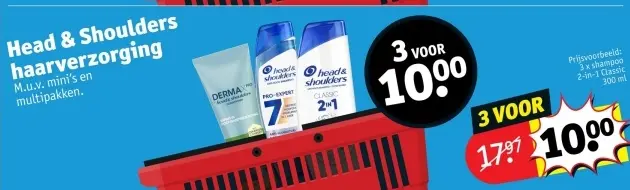 Aanbieding: Head & Shoulders haarverzorging