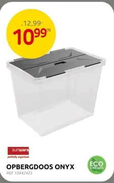 Aanbieding: Opbergdoos onyx