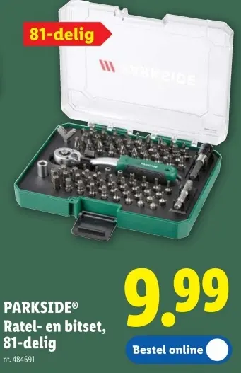 Promotie: Ratel- en bitset