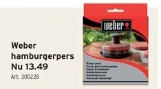 Promotie: hamburgerpers