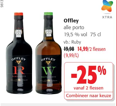 Promotie: Offley alle porto