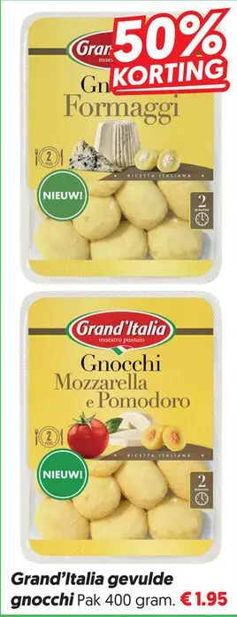 Grand'Italia gevulde gnocchi