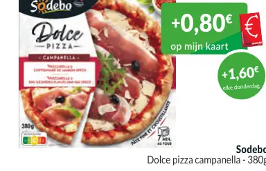 Promotie: Dolce pizza campanella