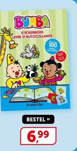 Aanbieding: Bumba Stickerboek