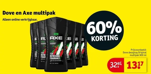 Aanbieding: Dove en Axe multipak