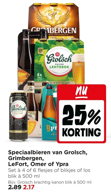 Aanbieding: Speciaalbieren