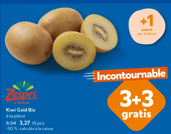 Offre: Kiwi Gold Bio