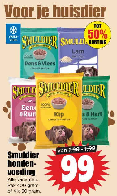 Aanbieding: Hondenvoeding