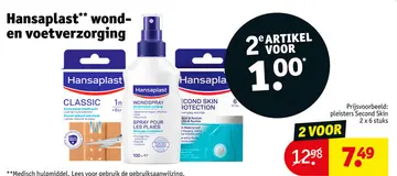 Aanbieding: Hansaplast wond- en voetverzorging