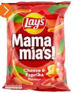 Promotie: Mama mia's! Cheese & Paprika Flavour