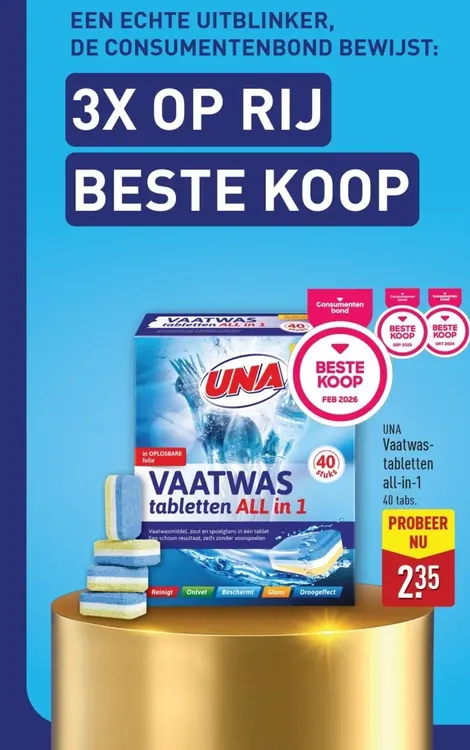 Aanbieding: Vaatwas-tabletten all-in-1
