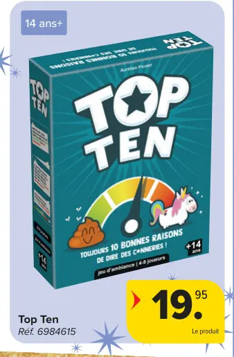 Offre: Top Ten
