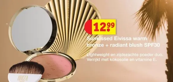 Promotie: Sunkissed Eivissa warm bronze + radiant blush