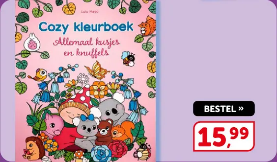 Promotie: Cozy kleurboek