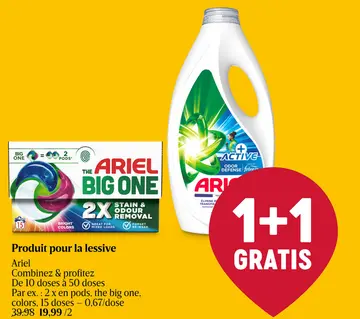 Offre: Produit pour la lessive
